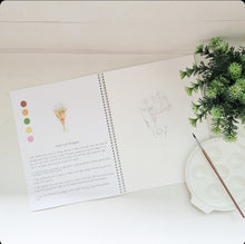Load image into Gallery viewer, Watercolor Workbook Painting Florals