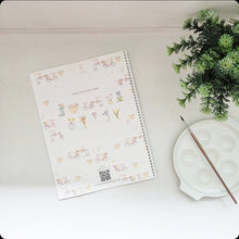 Load image into Gallery viewer, Watercolor Workbook Painting Florals