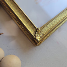 Load image into Gallery viewer, Vintage Flower Embelished Gold Framed Easter Set