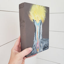 Load image into Gallery viewer, Pelican Painting on Wood - Original
