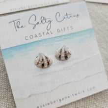 Load image into Gallery viewer, Seashell Stud Earrings
