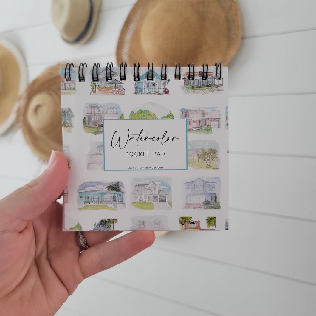 Watercolor Pocket Pad