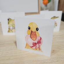 Load image into Gallery viewer, 6 Mini Cards Valentines Variety pack - Frong, Alligator, Duck with heart
