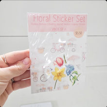 Load image into Gallery viewer, Floral Sticker Packet
