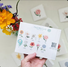 Load image into Gallery viewer, Floral Mini Card Set
