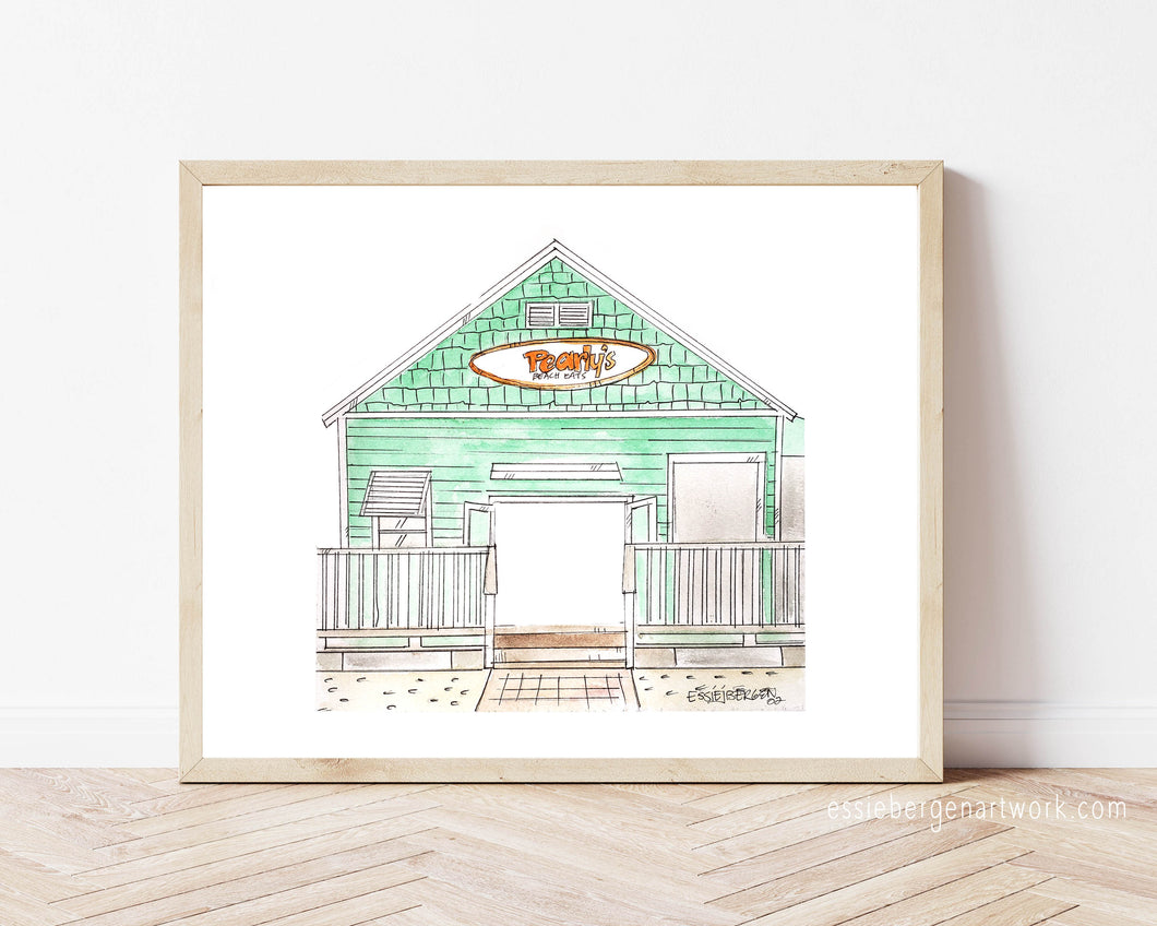 Pearly's Beach Eats - Cards + Prints