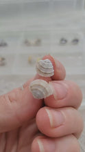 Load and play video in Gallery viewer, Seashell Stud Earrings
