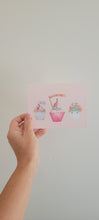 Load image into Gallery viewer, Birthday Coastal Cupcake Theme Cards
