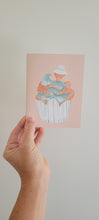 Load image into Gallery viewer, Birthday Coastal Cupcake Theme Cards
