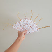 Load image into Gallery viewer, Seashells Laminated Bookmark
