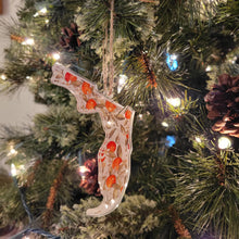 Load image into Gallery viewer, State of Florida Acrylic Ornament
