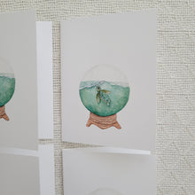 Load image into Gallery viewer, Seaturtle Snowglobe Card
