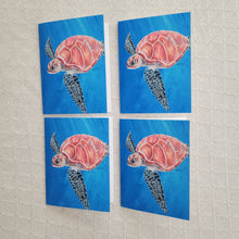 Load image into Gallery viewer, Ginger Seaturtle Card
