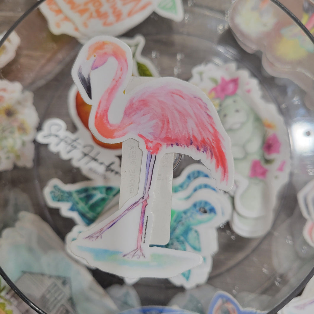 Flamingo sticker