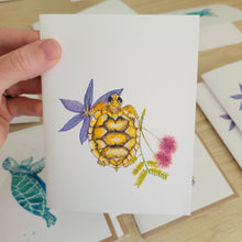 Load image into Gallery viewer, Variety Pack 4 Turtle Greeting Cards
