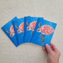 Load image into Gallery viewer, Ginger Seaturtle Card
