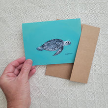 Load image into Gallery viewer, Tiny - Seaturtle Card
