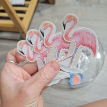 Load image into Gallery viewer, Flamingo sticker
